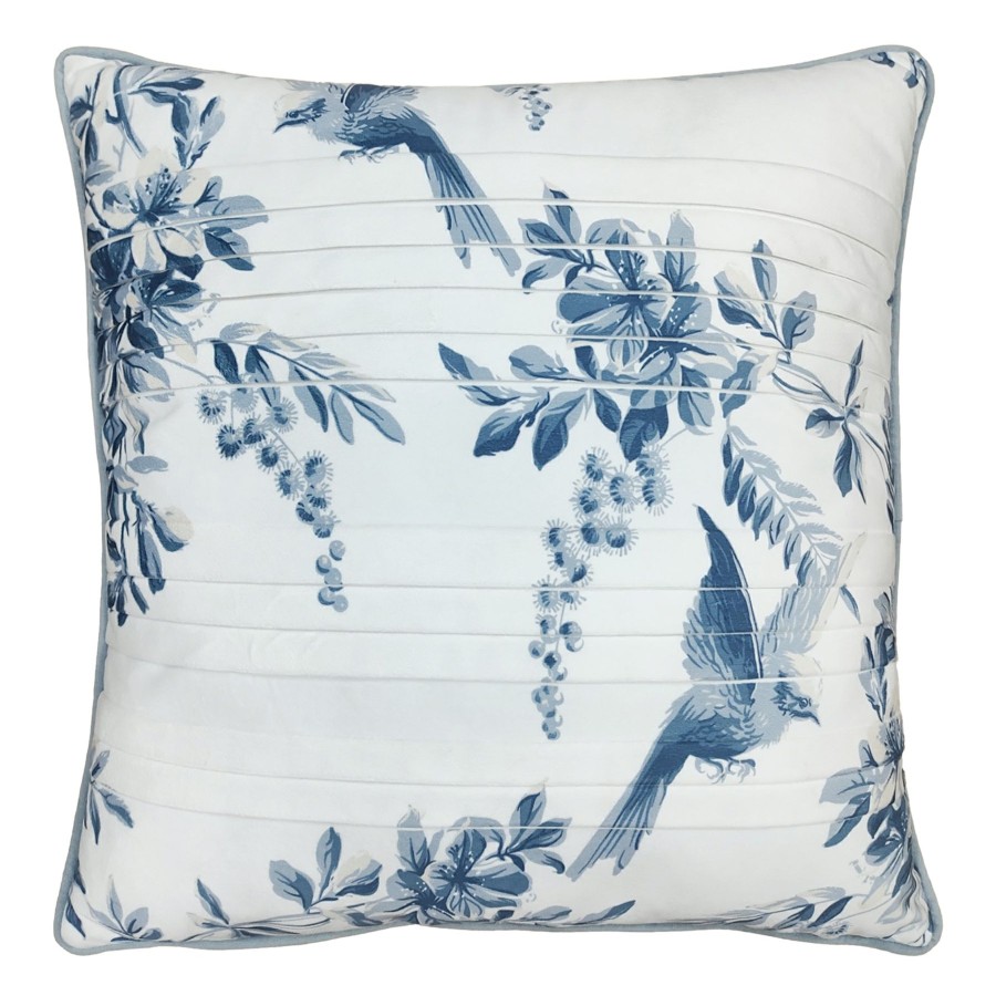 Decor & Pillows * | Grace Mitchell Collins Pleated Throw Pillow, 18 Excellent Quality