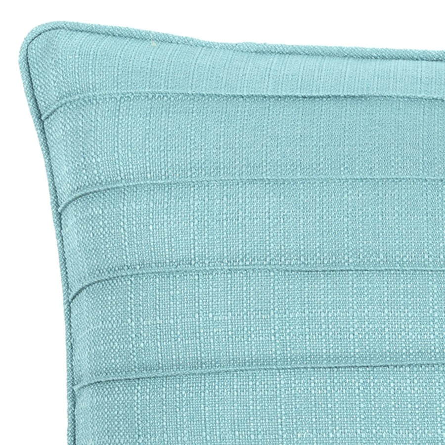 Decor & Pillows * | Dynasty Turquoise Pintuck Throw Pillow, 20 Fire Sale