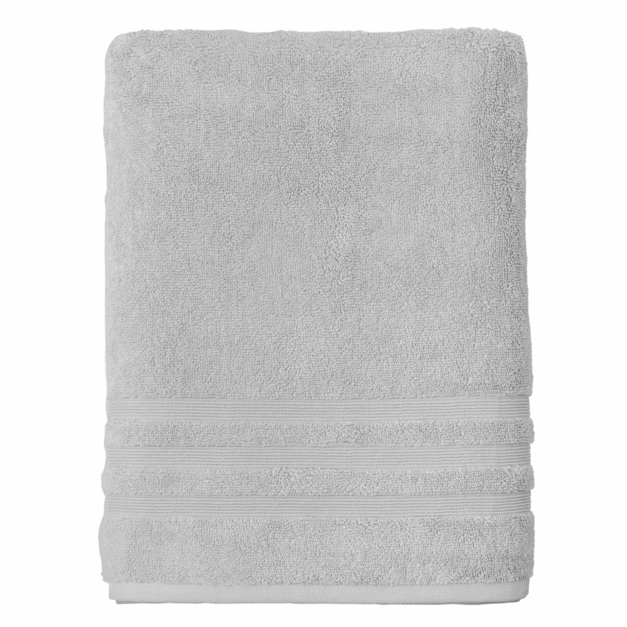 Bed & Bath * | Egyptian Bath Towel, Grey Sale Merchandise