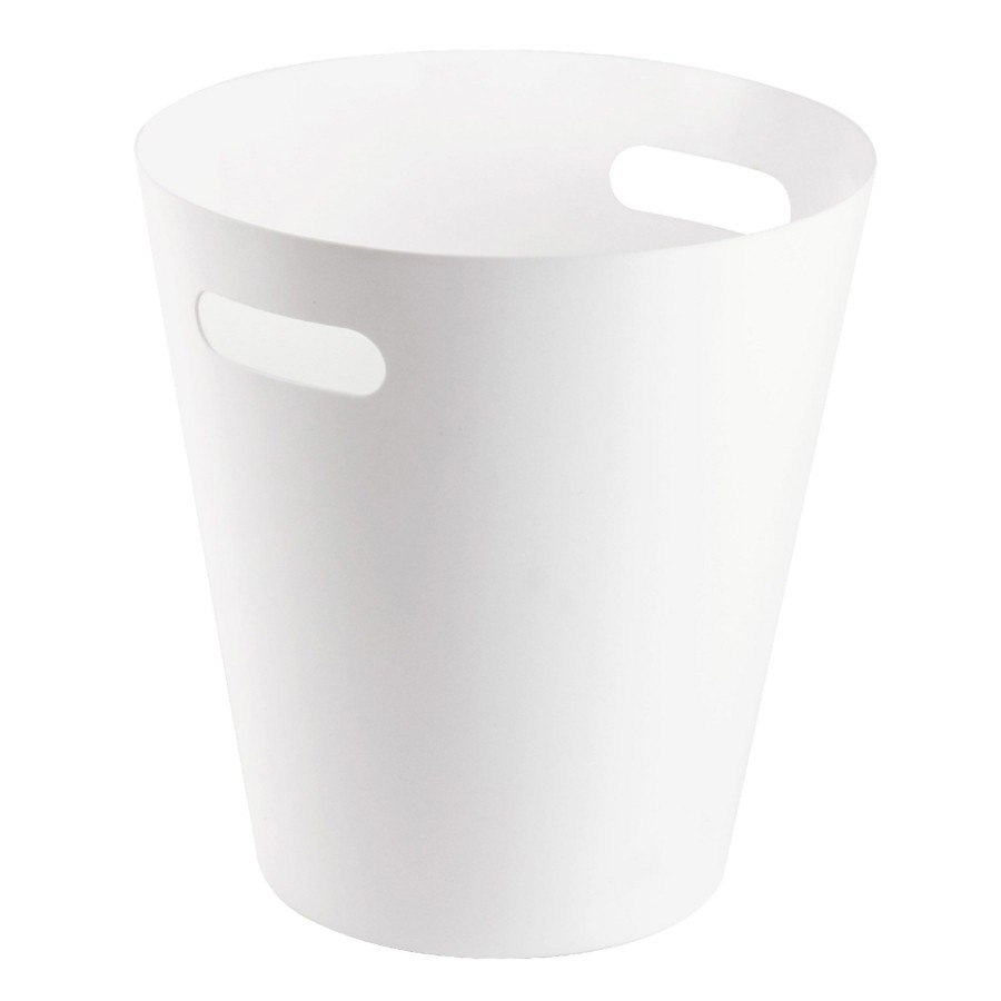 Trash Cans * | Waste Bin 12Lcolorwhite On Discount