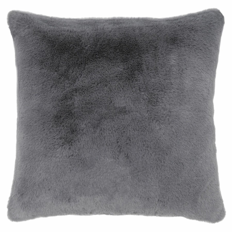 Decor & Pillows * | Vivian Grey Faux Fur Throw Pillow, 18 Quick Expedition