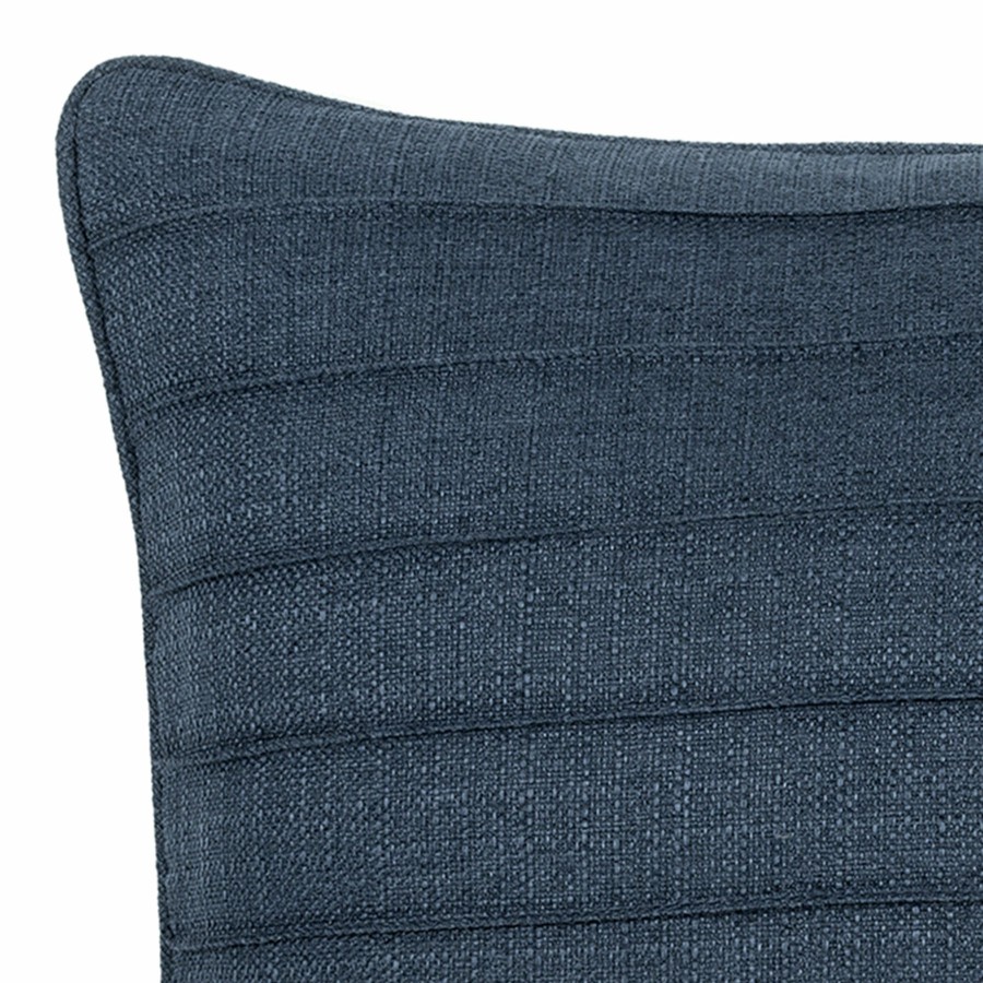 Decor & Pillows * | Dynasty Denim Pintuck Throw Pillow, 20 With Discount