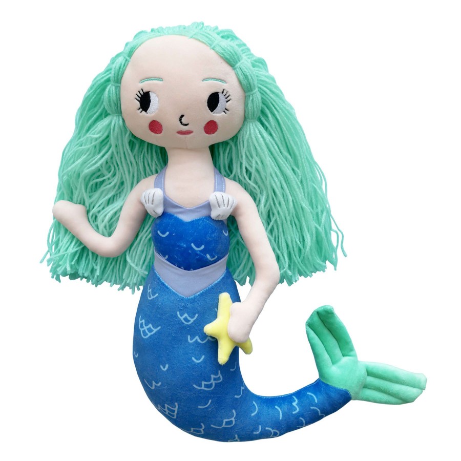 Decor & Pillows * | Mermaid Plush Throw Pillow On Discount