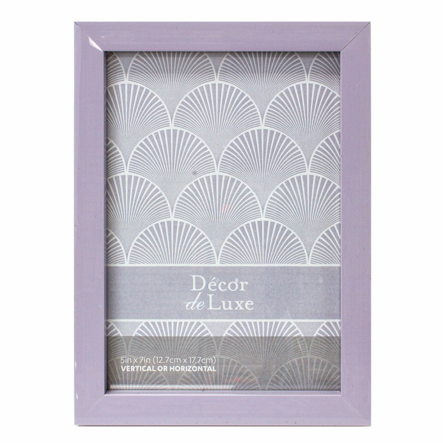 Decor & Pillows * | Purple Tabletop Frame, 5 7 With Discount