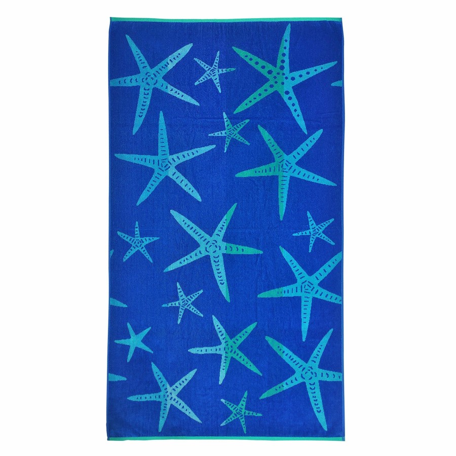 Bed & Bath * | Blue Starfish Beach Towel, 34 63 New Models