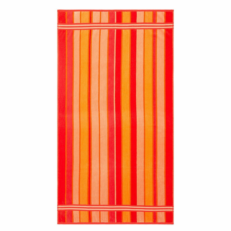 Bed & Bath * | Warm Striped Beach Towel, 63 34 Best Price Guaranteed