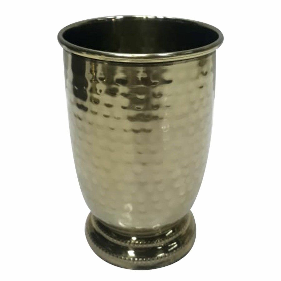 Bed & Bath * | Gold Metal Bath Tumbler Offering Discounts