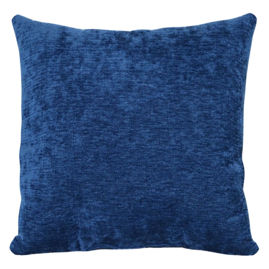 Decor & Pillows * | Reese Navy Chenille Throw Pillow, 24 Premium Product