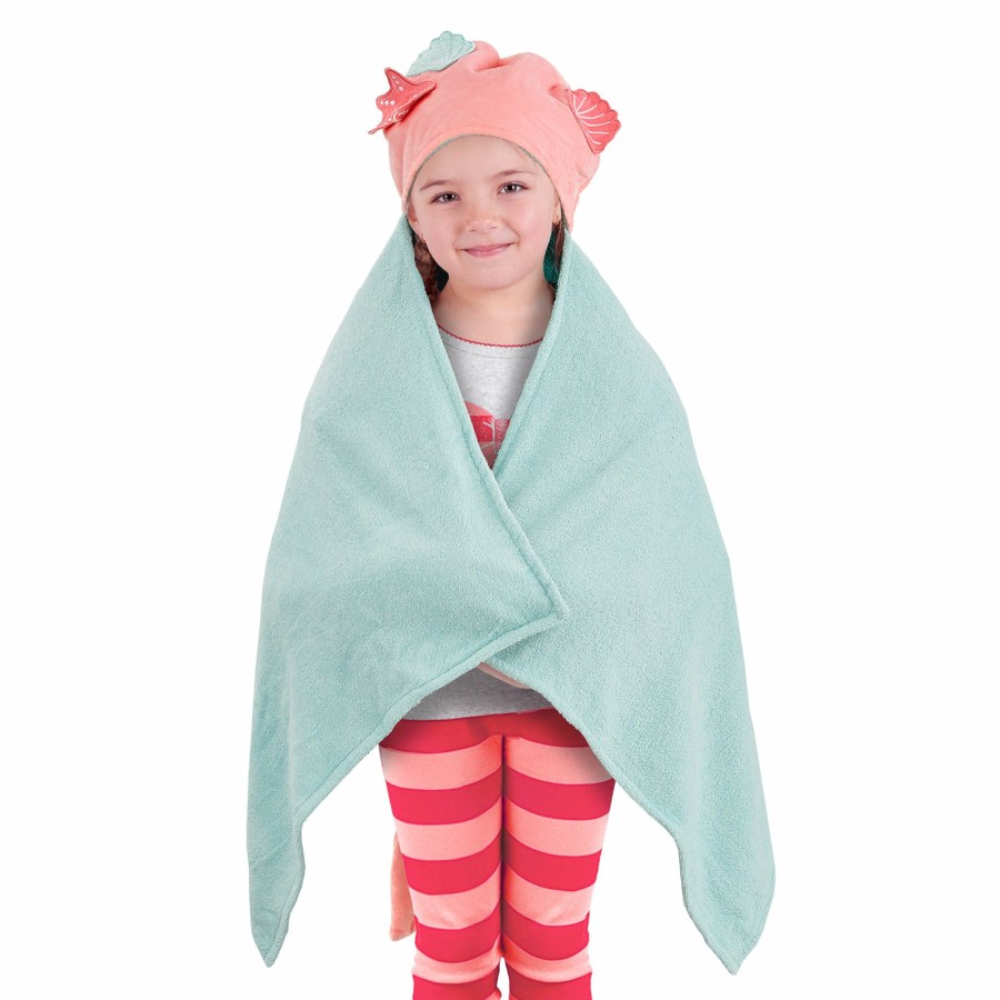 Bed & Bath * | Mermaid Hooded Towel Tendy Style