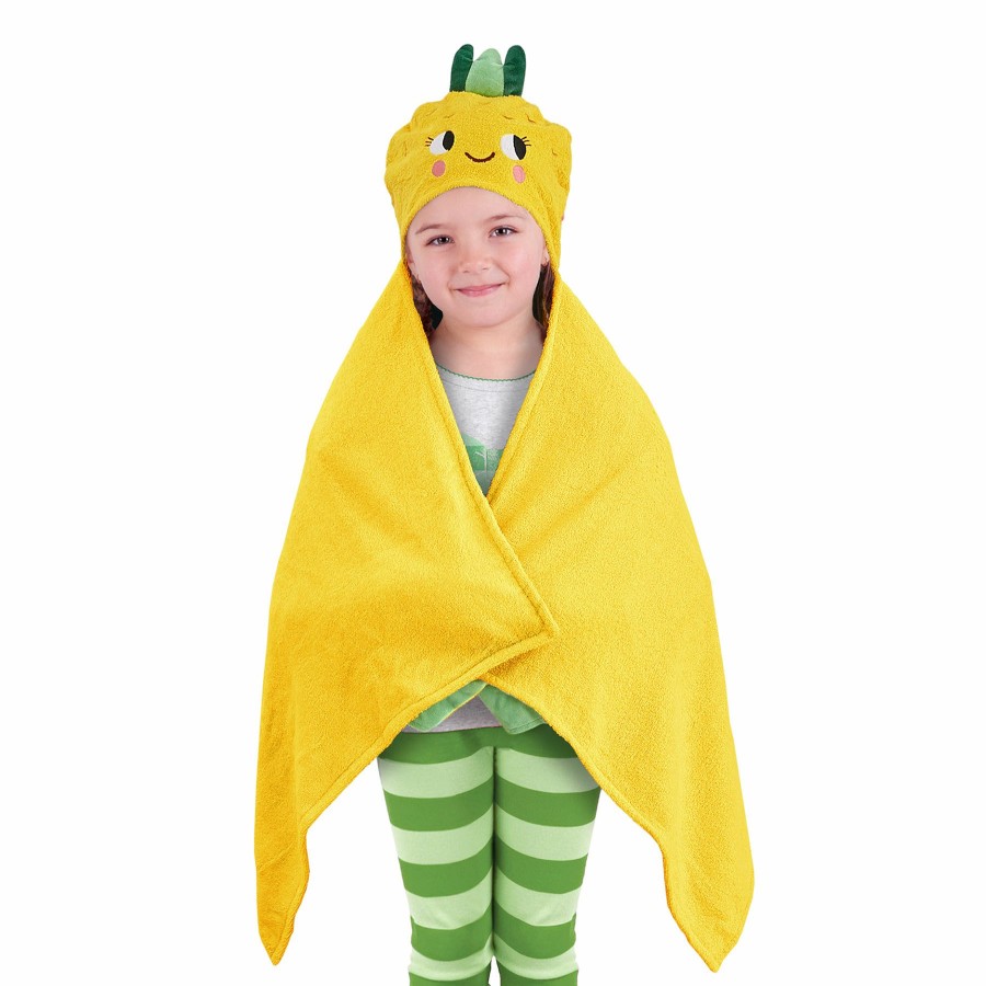 Bed & Bath * | Pineapple Hooded Towel Affordable Price