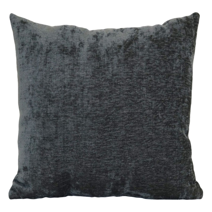 Decor & Pillows * | Reese Smoked Pearl Chenille Throw Pillow, 18 Special Style