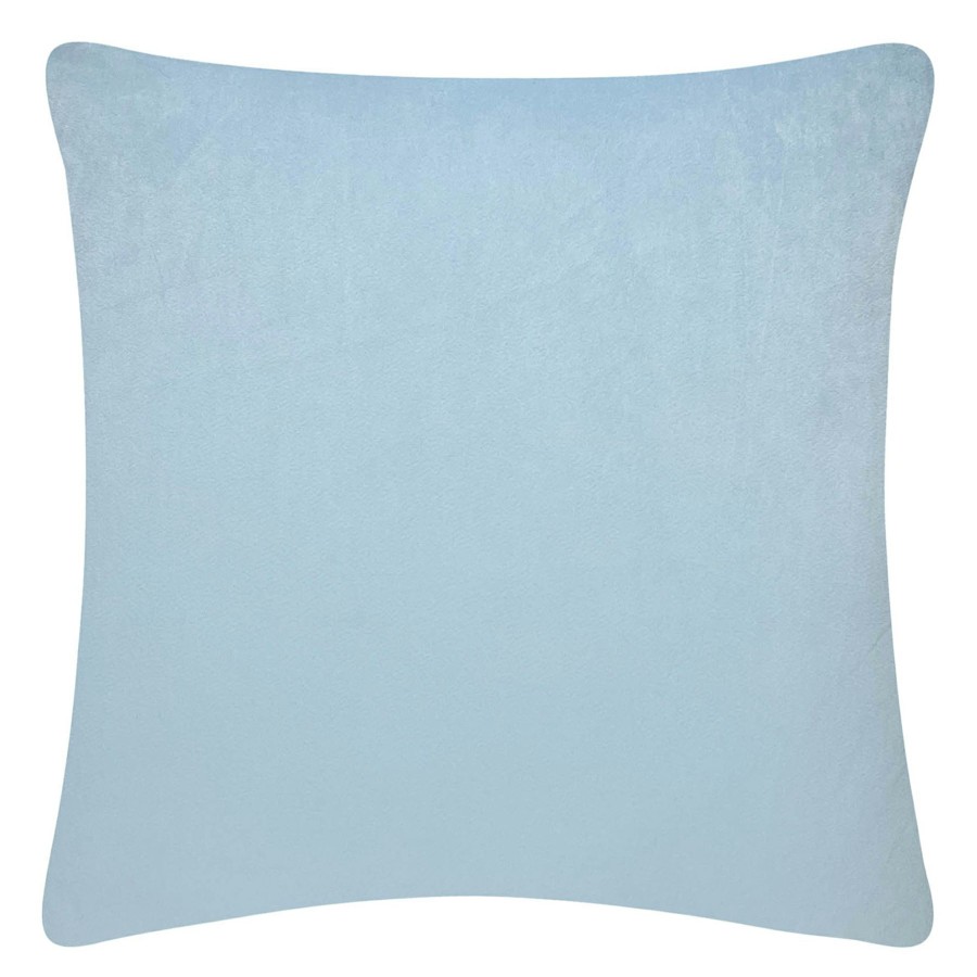 Decor & Pillows * | Cool Blue & Silver Metallic Print Throw Pillow, 18 Fire Sale