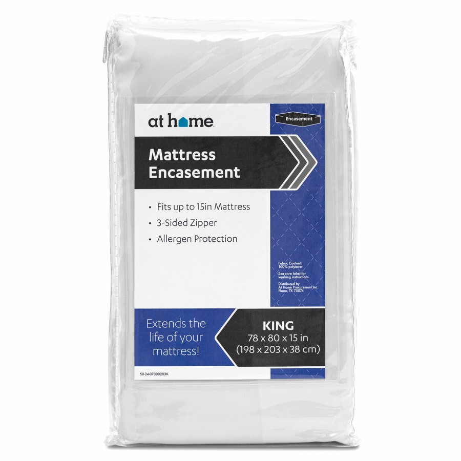 Bed & Bath * | Stain Repel And Release Mattress Encasement King Half Price