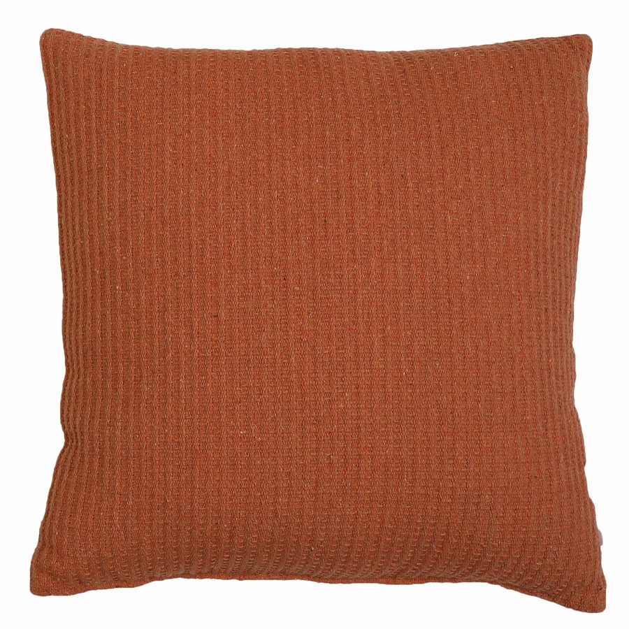 Decor & Pillows * | Benton Jacquard Muted Clay Throw Pillow, 17 Original Model