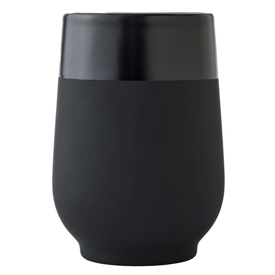 Bed & Bath * | Bianco Black Bath Tumbler Shoping Model