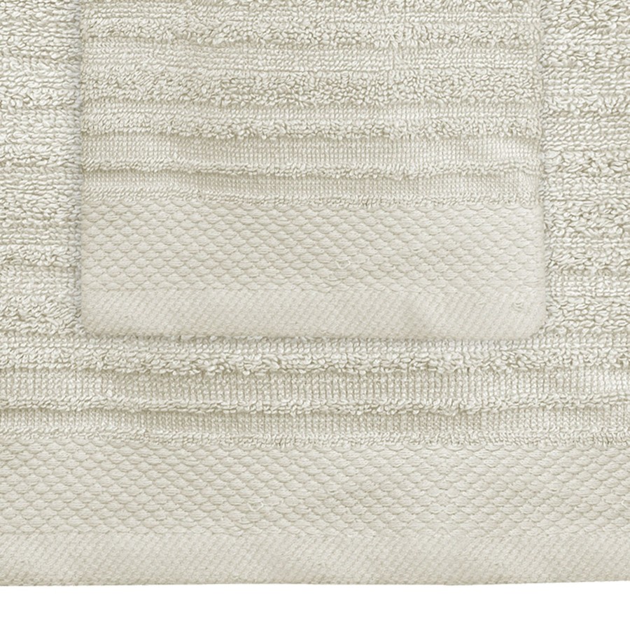 Bed & Bath * | Dawson Tan Striped Bath Towel Fire Sale