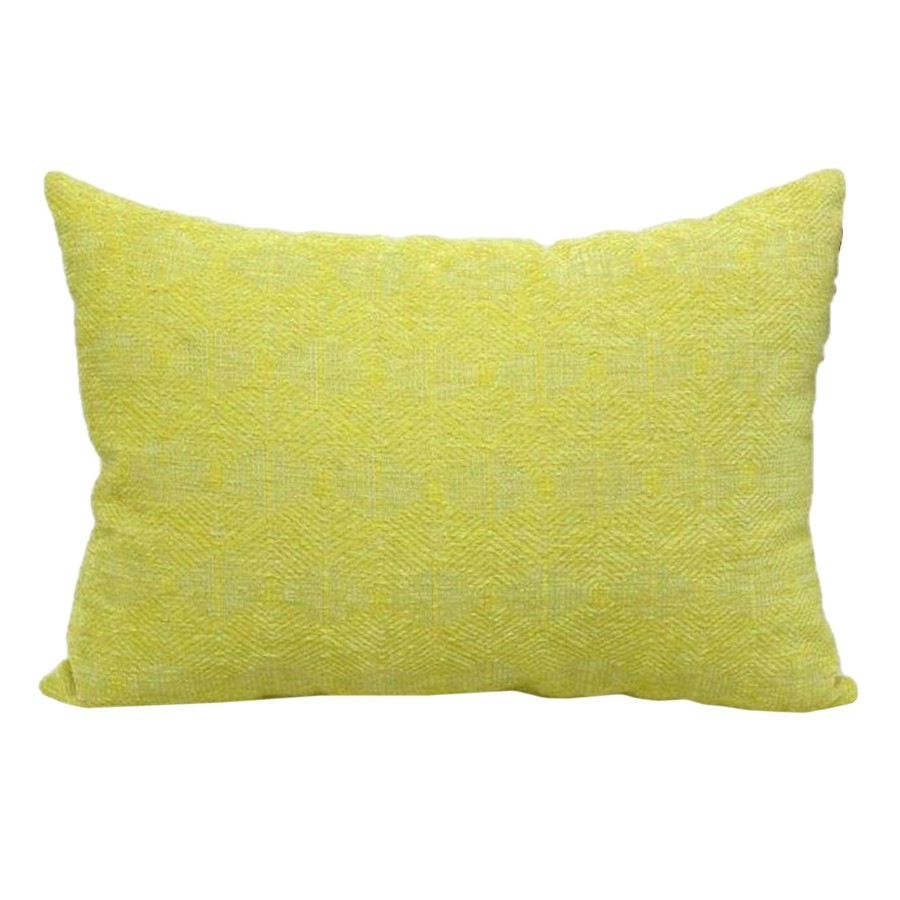 Decor & Pillows * | Tracey Boyd Dupree Yellow Chenille Throw Pillow, 14 20 Premium Product