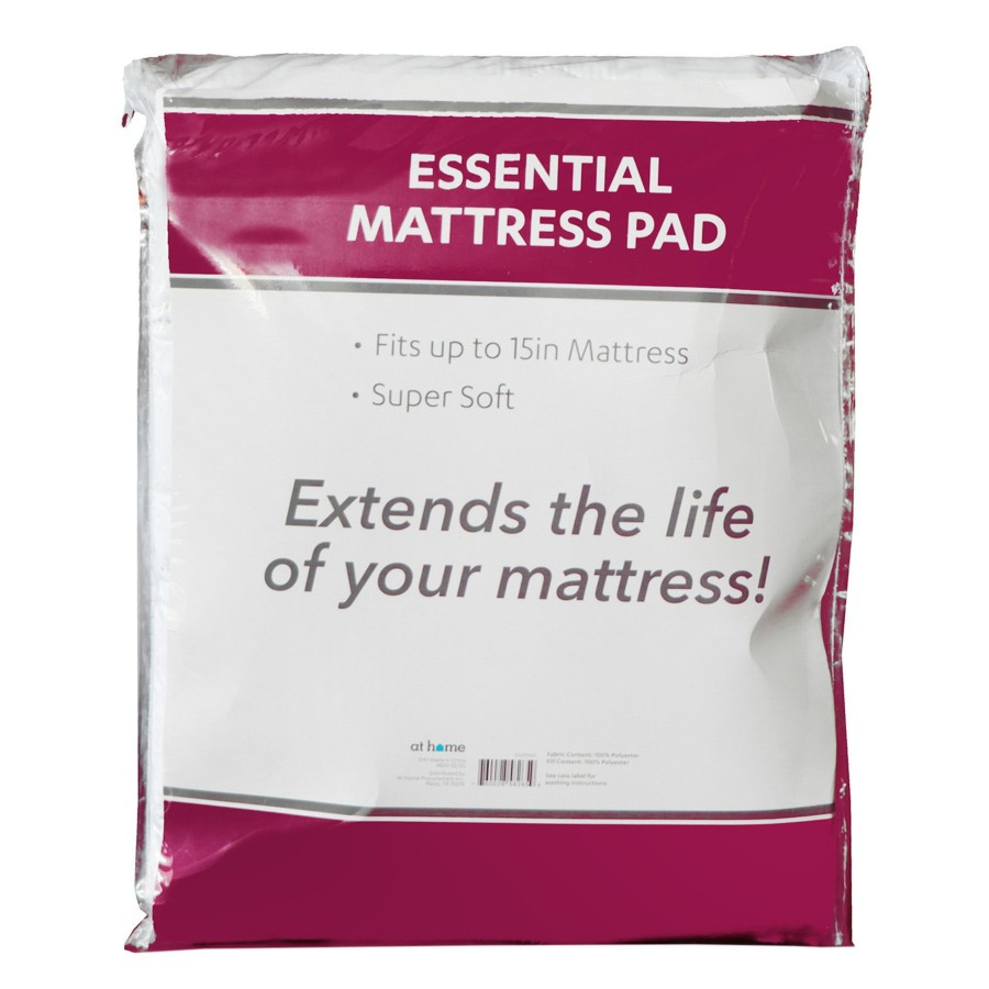 Bed & Bath * | Essentials Embossed Mattress Pad King Online Discount