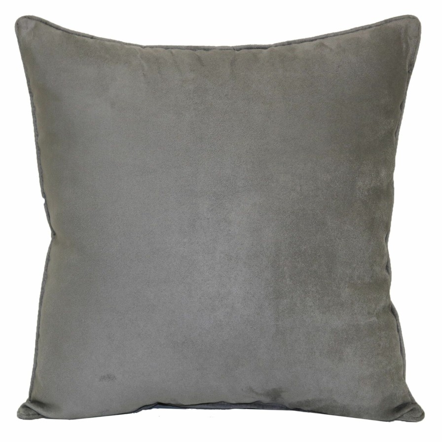 Bed & Bath * | Drizzle Suede Throw Pillow, 18 Online Discount