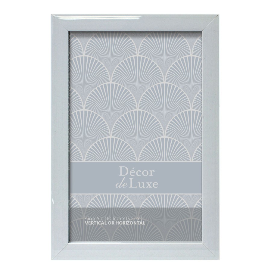 Decor & Pillows * | Grey Tabletop Frame, 4 6 Online Discount