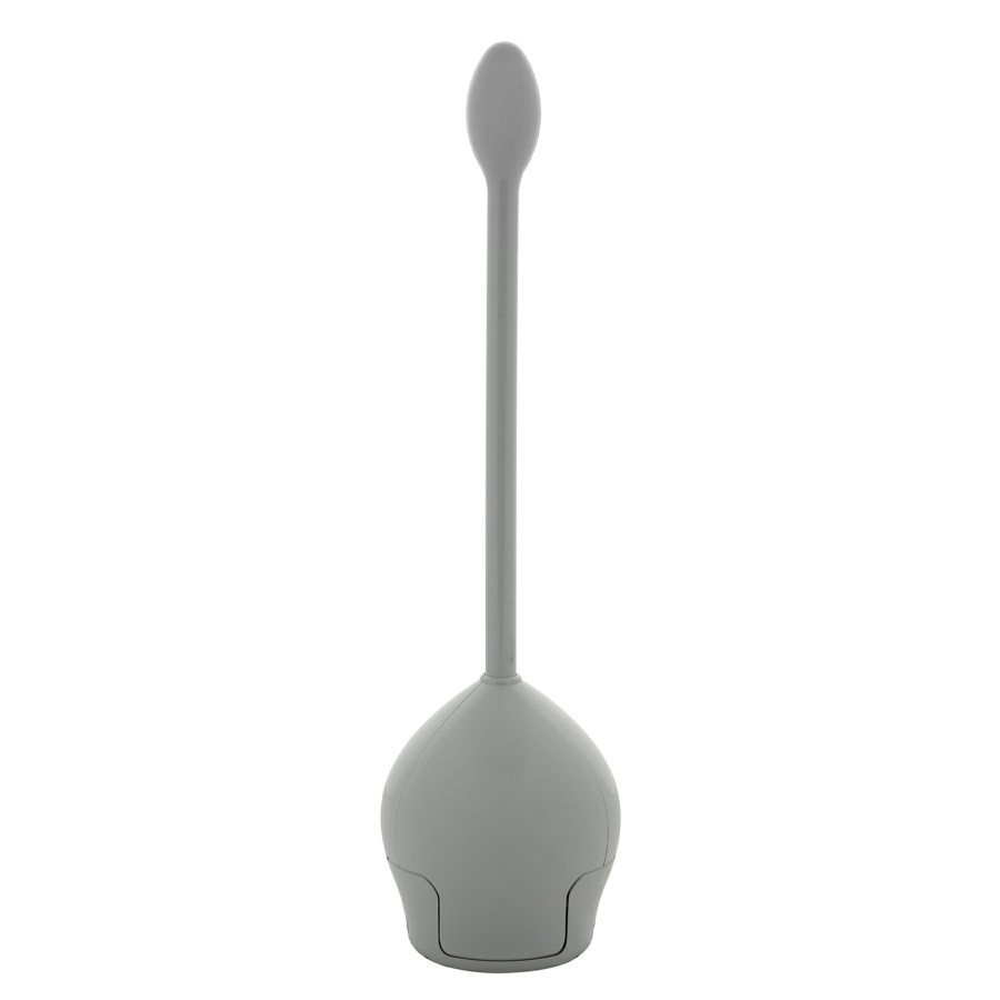 Bed & Bath * | Grey Firm Grip Tulip Bowl Brush Fire Sale