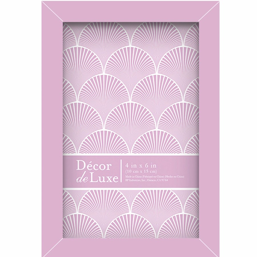 Decor & Pillows * | Pink Lavender Tabletop Frame, 4 6 Offering Discounts