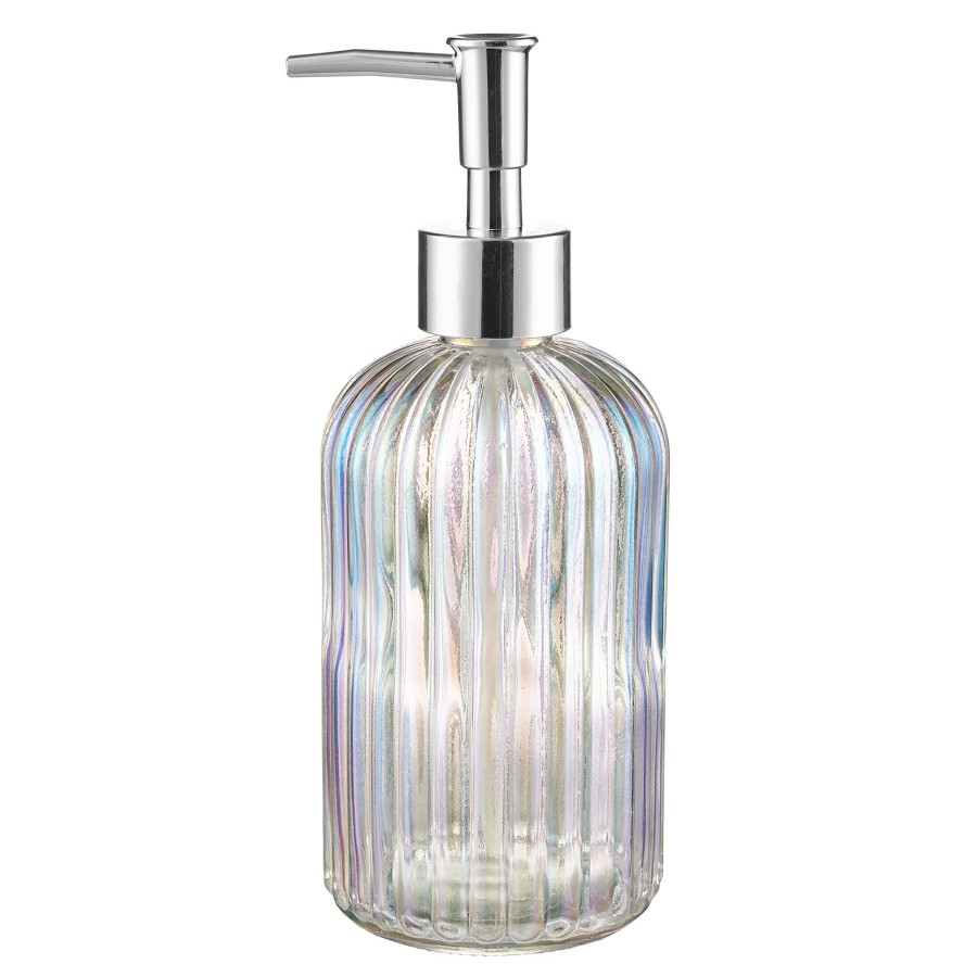 Bed & Bath * | Iridescent Glass Bath Pump Half Price