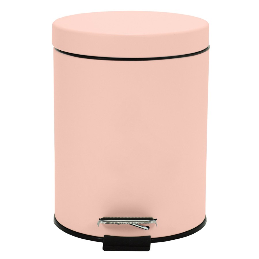 Trash Cans * | 3L Trash Bin, Pearl Blush Pink Cut Price