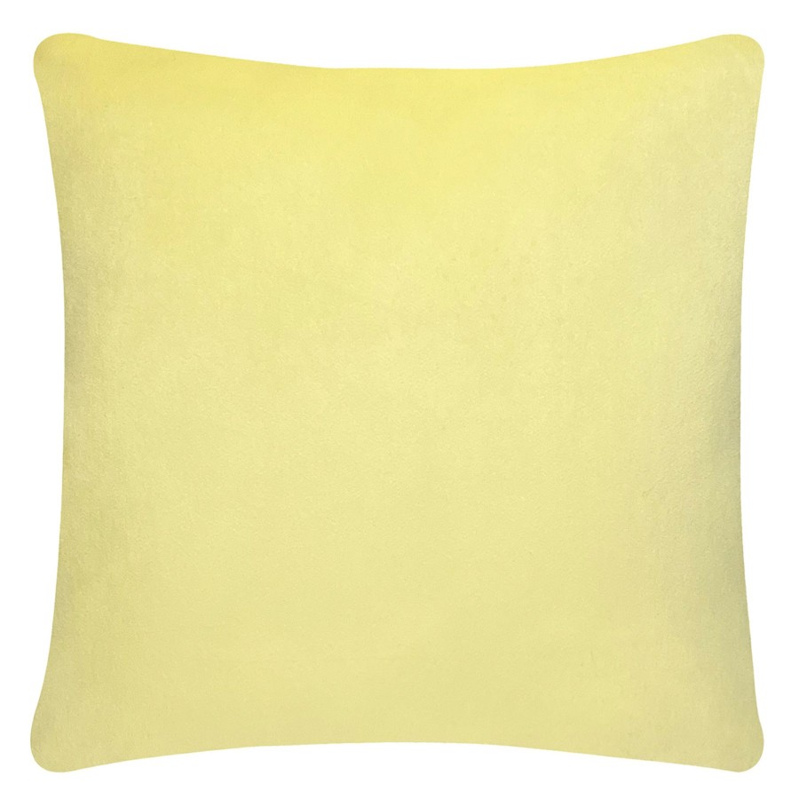 Decor & Pillows * | Yellow & Gold Metallic Print Throw Pillow, 18 Hot Sell