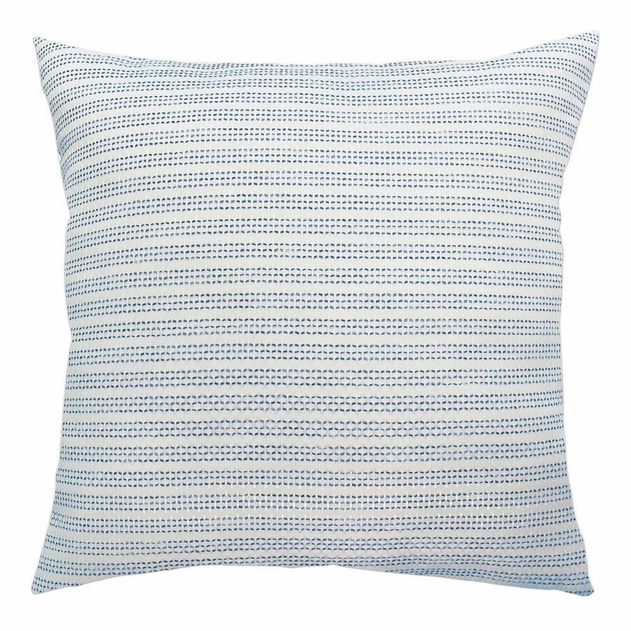 Decor & Pillows * | Ty Pennington Parnell White Striped Throw Pillow, 18 Top Sell