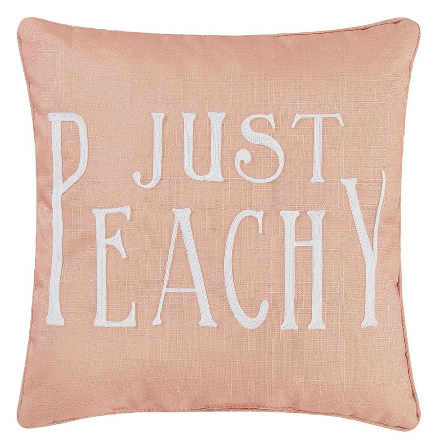 Decor & Pillows * | Just Peachy Throw Pillow, 16 Original Model