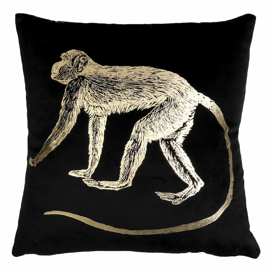 Decor & Pillows * | Monkey Morris Mandee Velvet Throw Pillow, 14 Original Model